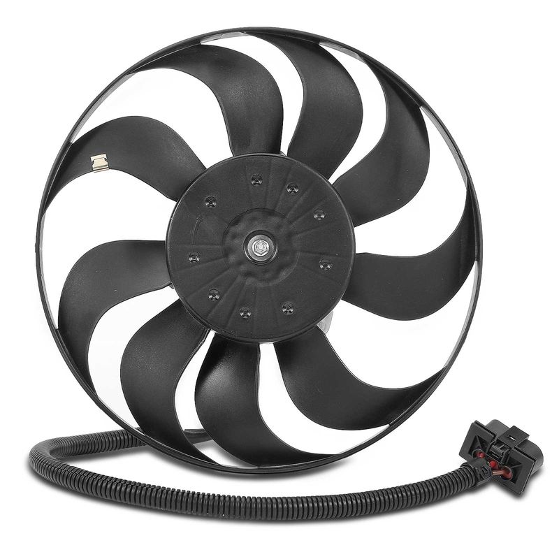 Engine Radiator Cooling Fan Assembly for Audi TT 2003-2006 VW Golf Jetta