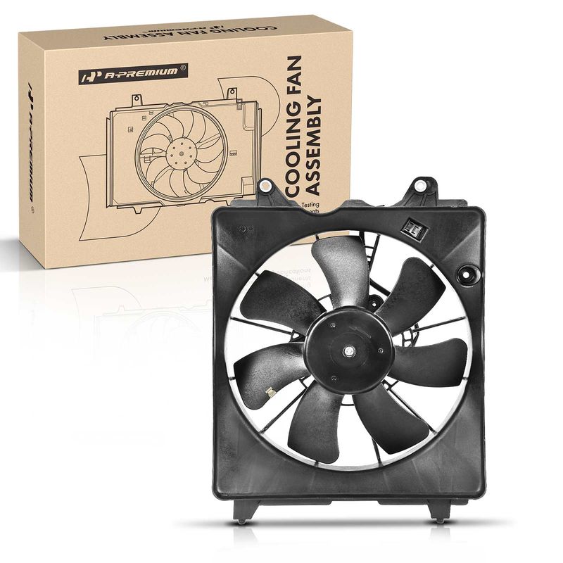 Engine Radiator Cooling Fan Assembly with Shroud for Honda Civic 2006-2011 2.0L