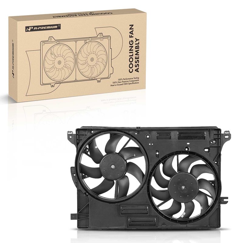 Engine Radiator Cooling Fan Assembly for Ford Fusion Lincoln Continental MKZ