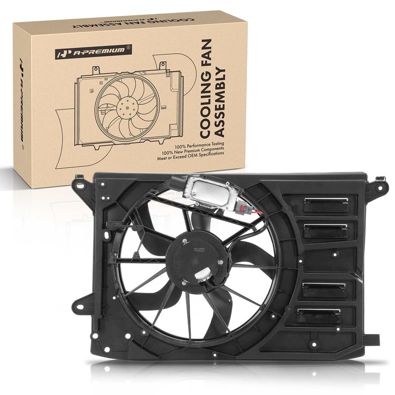 Engine Radiator Cooling Fan Assembly for Ford Fusion 2013-2020 Lincoln MKZ