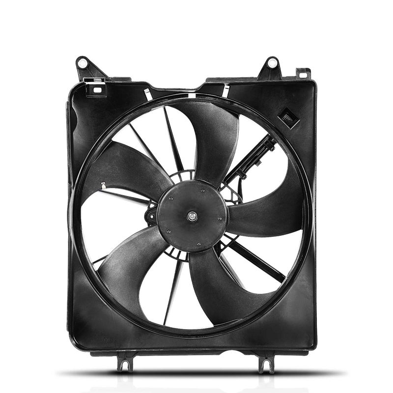 Left Engine Radiator Cooling Fan Assembly with Shroud for Honda CR-V 17-22