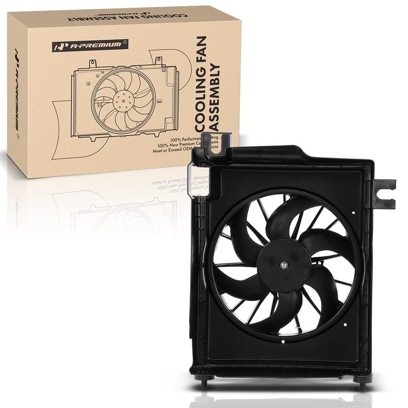 A/C Condenser Cooling Fan Assembly for Dodge Ram 1500 02-08 Ram 2500 3500