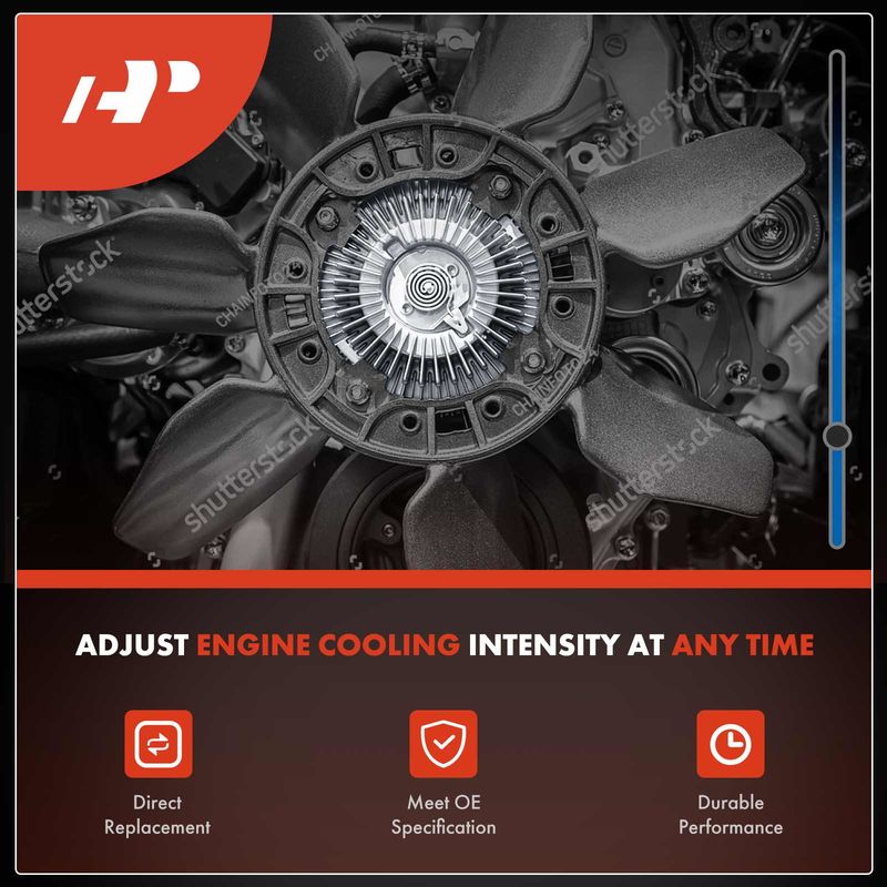 Radiator Fan Clutch for Mercedes-Benz W124 W210 400E 500E E420 E500 V8 4.2L 5.0L