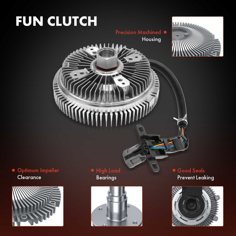 Radiator Fan Clutch for Dodge Ram 2500 3500 2010 Ram 2500 3500 4500 5500