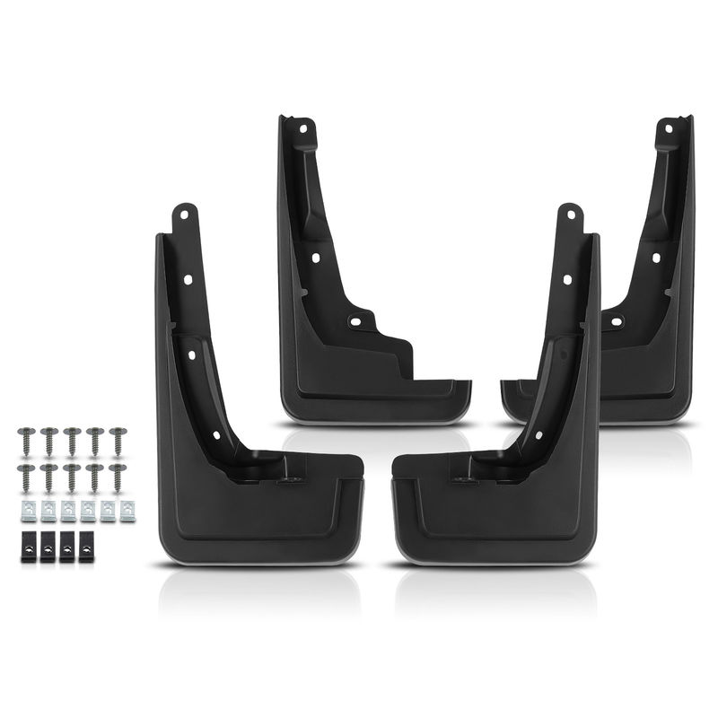 4x Front & Rear Splash Guards Mud Flaps for Ford Maverick 2022 2023