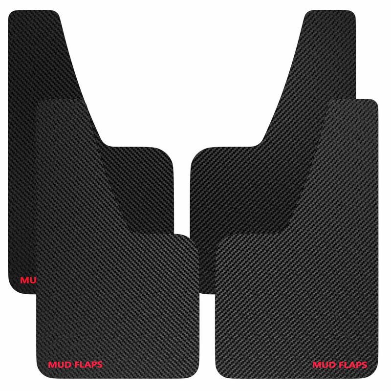 4x Front & Rear Splash Guards Mud Flaps for Small Car Buick Audi Dodge Civic