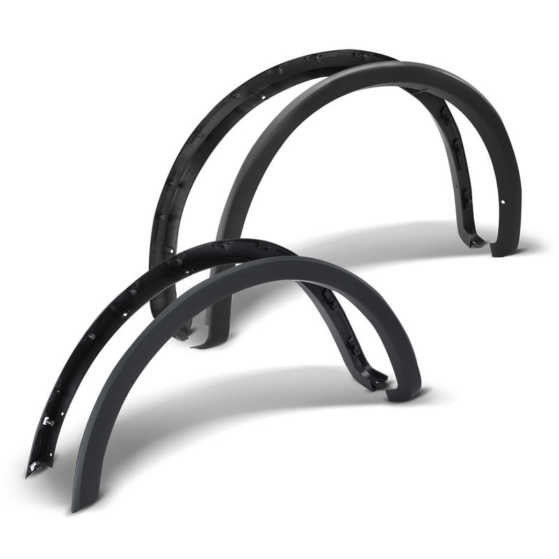 4x Front & Rear OE Factory Style Shiny Fender Flare for Ford F-150 2015-2017