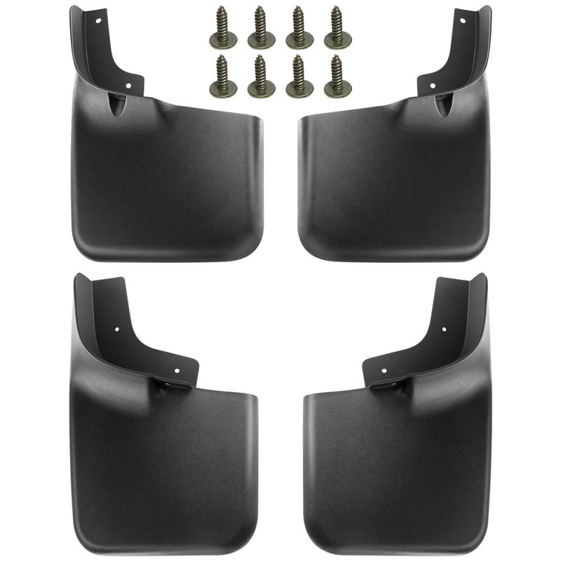 Mud Flaps Splash Guards with Fender Flares for Ford F-150 2004-2014 w/ Fender Flare