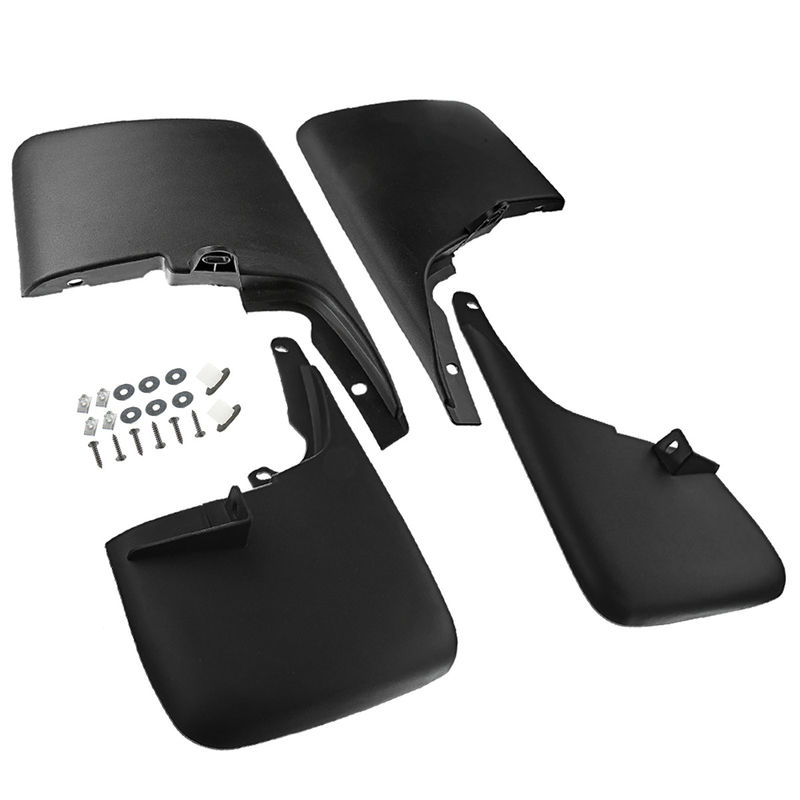 Mud Flaps Splash Guards without Fender Flares for Ford F-250 F-350 F-450 Super Duty 2011-2016