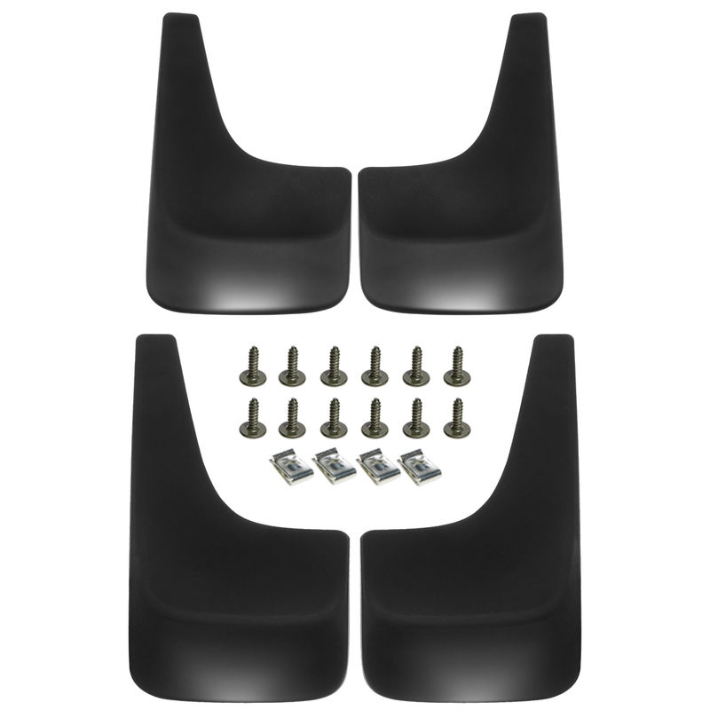 Mud Flaps Splash Guards without Fender Flares for Chevy Silverado 1500 3500 2001-2014