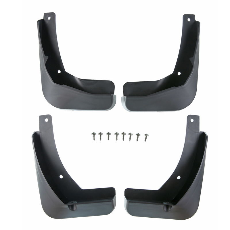 Mud Flaps Splash Guards without Fender Flares for Volkswagen Golf MK7 2015-2017