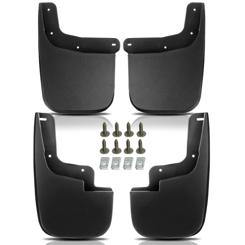 Mud Flaps Splash Guards without fender flares for Chevy Colorado Canyon 2015-2023
