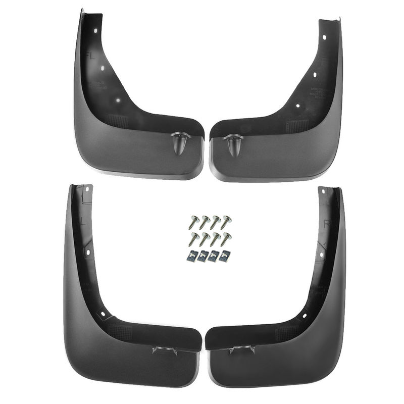 Mud Flaps Splash Guards with Fender Flares for Infiniti FX35 QX70 2009-2017