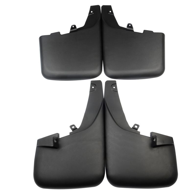 Mud Flaps Splash Guards with Fender Flares for Ford F-250 350 Super Duty 2011-2016