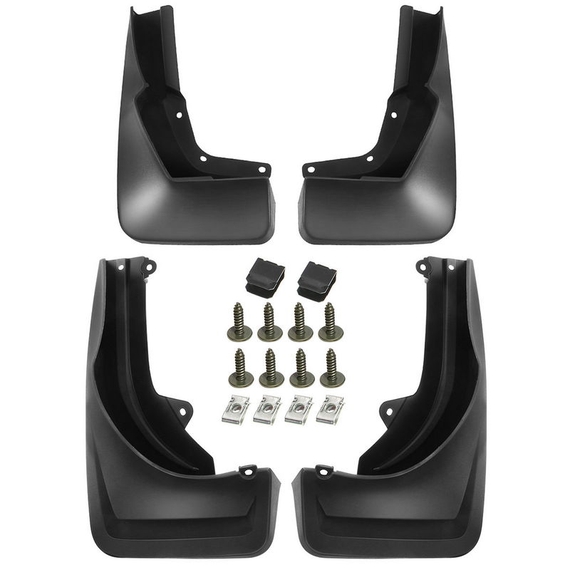 Mud Flaps Splash Guards without Fender Flares for Mercedes-Benz X167 GLS450 2020-2021
