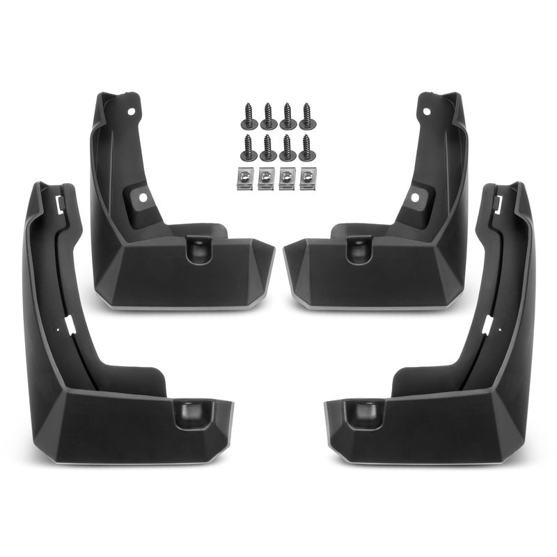 4x Front & Rear Splash Guards Mud Flaps for Toyota Venza 21-22 Sport Utility