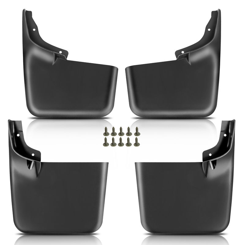 Mud Flaps Splash Guards for Ford F-150 2004-2014 w/o Wheel Lips