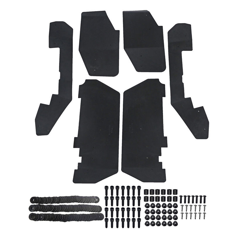 6x Front & Rear Mud Flaps Splash Guards for Honda Pioneer 1000-5 2016-2018