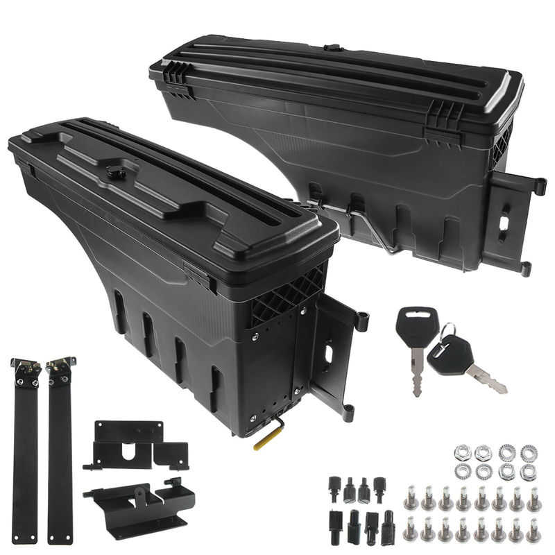 2x Rear Truck Bed Storage Box Toolbox for Chevy Colorado GMC Canyon 2015-2020