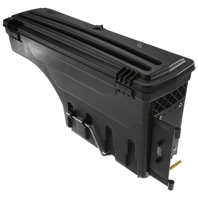 Rear Driver Truck Bed Storage Box ToolBox for Chevy Silverado GMC Sierra 1500