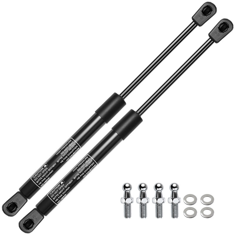 2x Universal Lift Supports Gas Struts Extended Length 14.47in. 8.66in. 24lbs