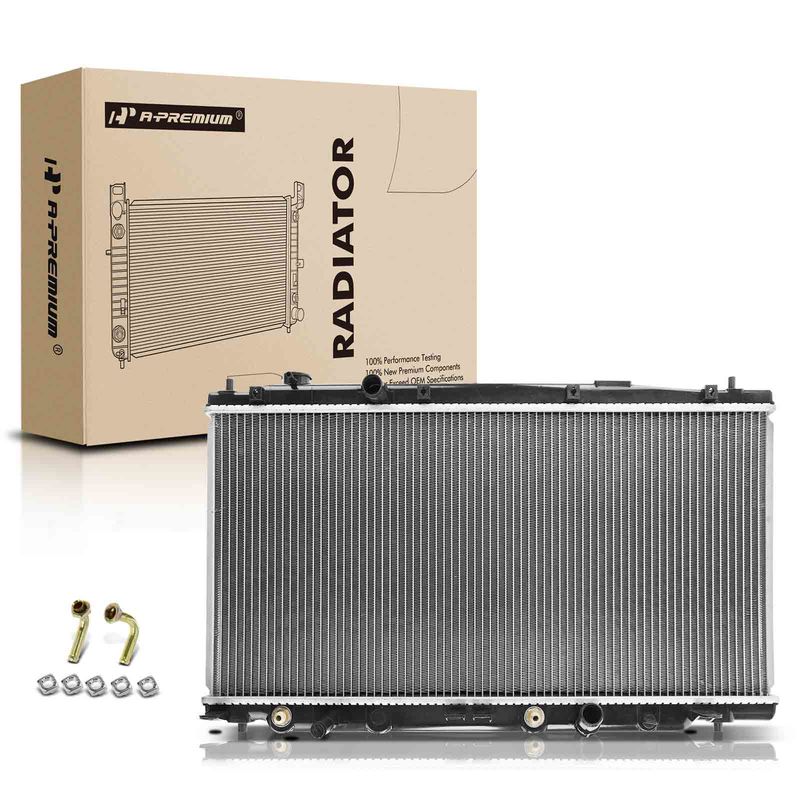 Radiator with Trans Oil Cooler for Honda Fit 2009-2013 L4 1.5L