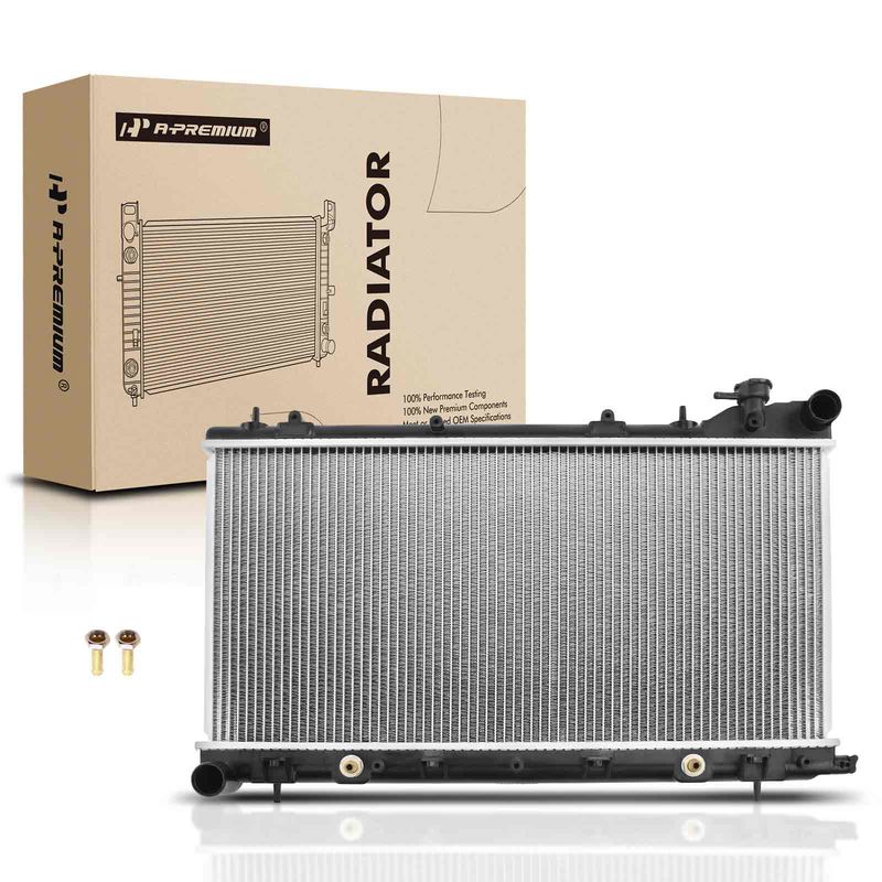Radiator with Trans Oil Cooler for Subaru Forester 99-02 Impreza Auto trans.