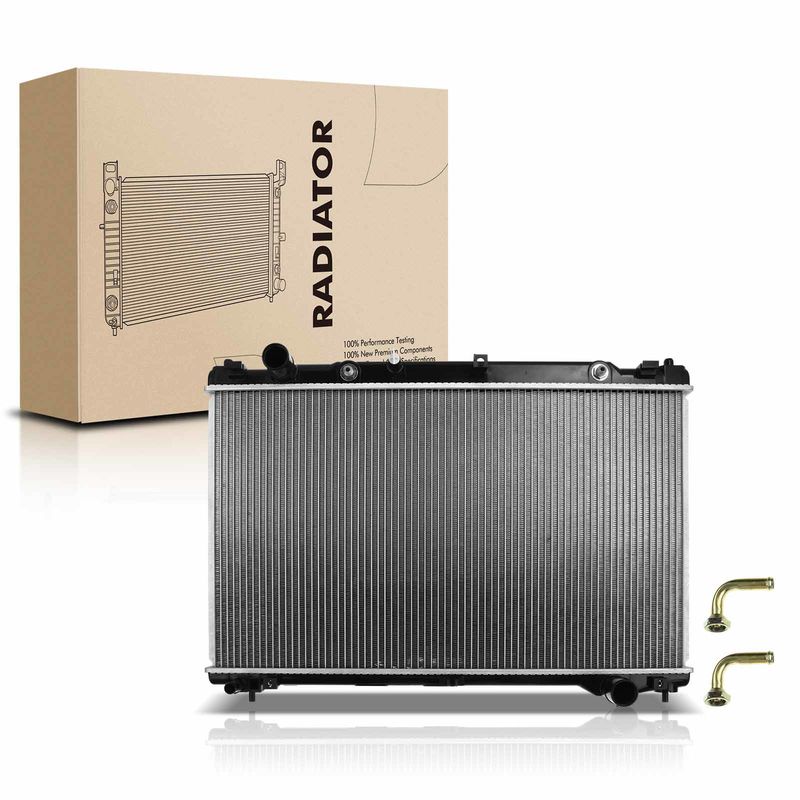 Radiator with Trans Oil Cooler for Lexus GS450h 2013-2016 3.5L Automatic Trans.