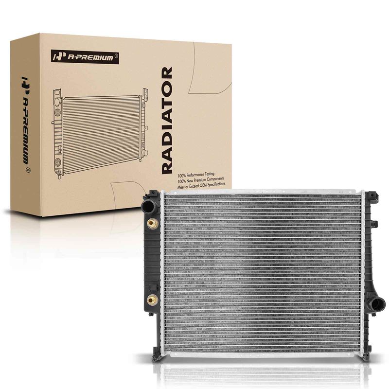 Radiator with Transmission Oil Cooler for BMW E30 E36 325 325i 325is 1988-1991