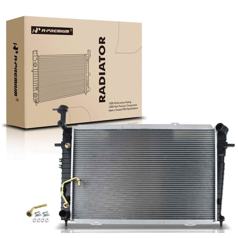Radiator with Trans Oil Cooler for Hyundai Tucson 2005-2009 V6 2.7L Automatic