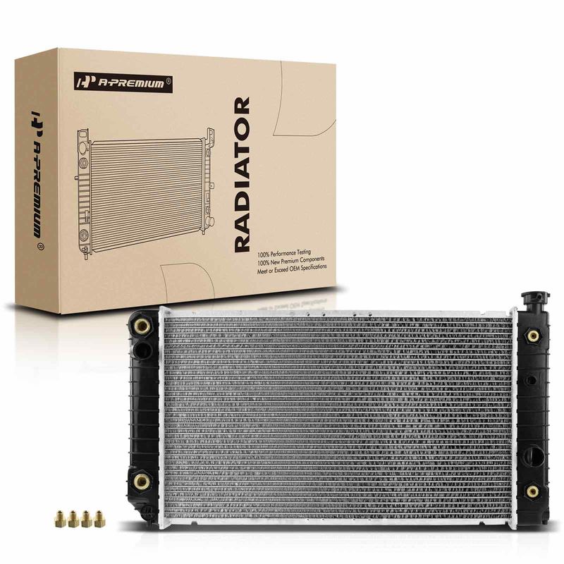 Radiator with Trans Oil Cooler for Chevrolet S10 88-93 S10 Blazer GMC S15 Auto