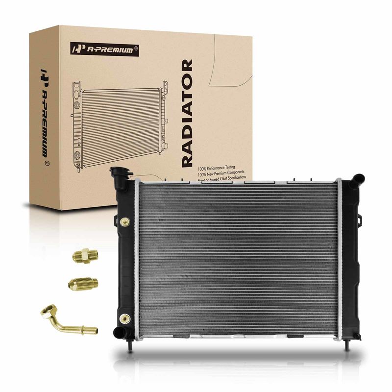 Radiator with Oil Cooler for Jeep Grand Cherokee 1993-1997 L6 4.0L Auto Trans.