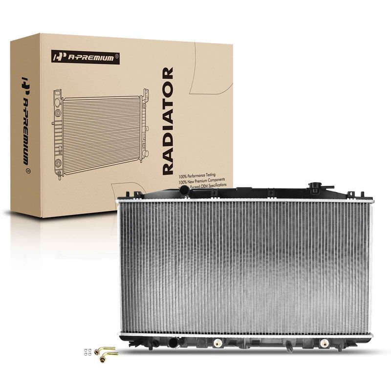 Radiator with Oil Cooler for Honda Accord 2008-2012 Crosstour L4 2.4L Auto Trans