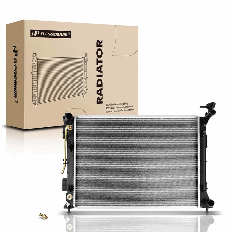 Radiator with Engine Oil Cooler for Kia Optima 2016-2020 L4 2.4L Petrol
