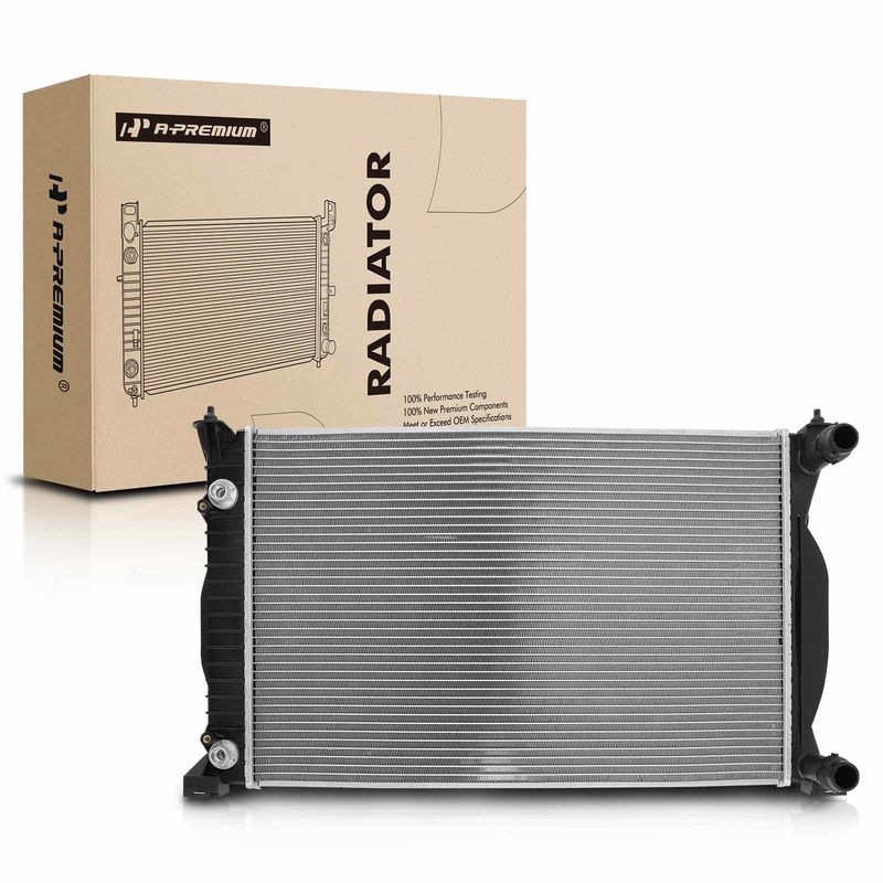 Radiator with Trans Oil Cooler for Audi A4 Quattro 2003-2008 1.8L 2.0L Automatic