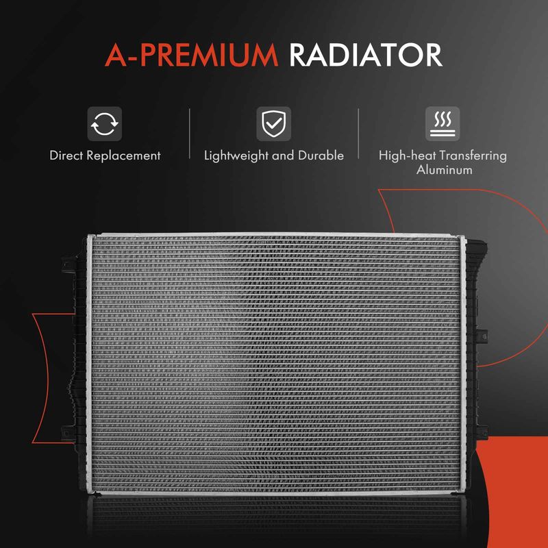 Radiator for Volkswagen Passat 2014-2019 Jetta 2013-2018 Beetle Manual Trans