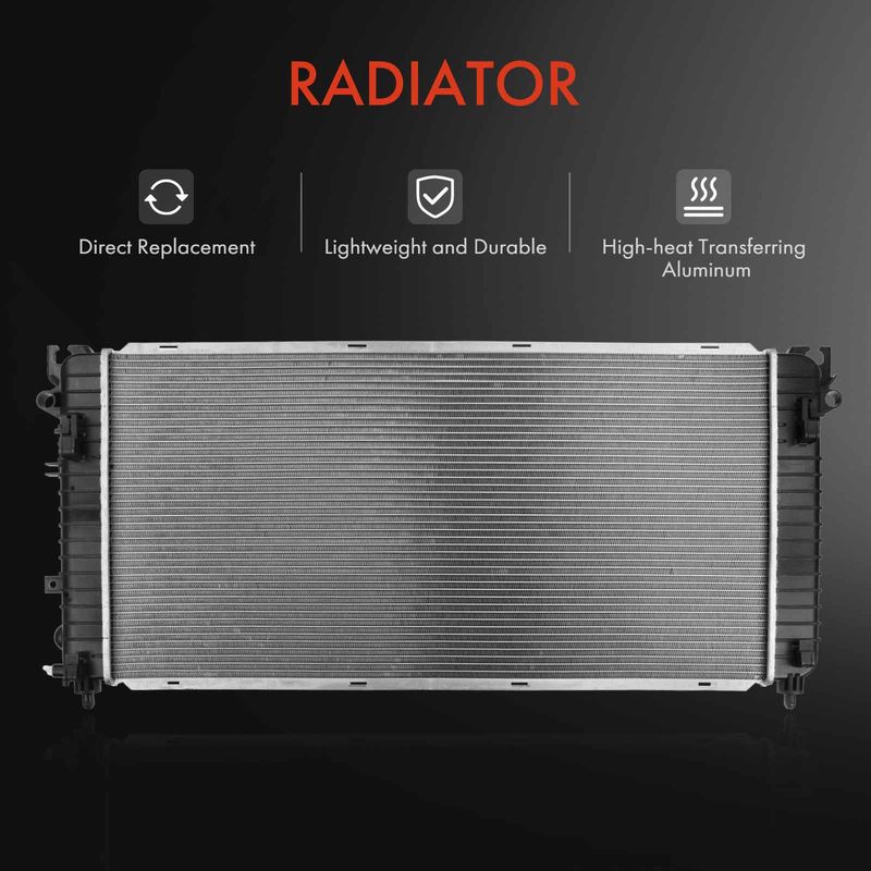 Radiator with Oil Cooler for Chevy Silverado 2014-2018 Tahoe GMC Suburban Yukon
