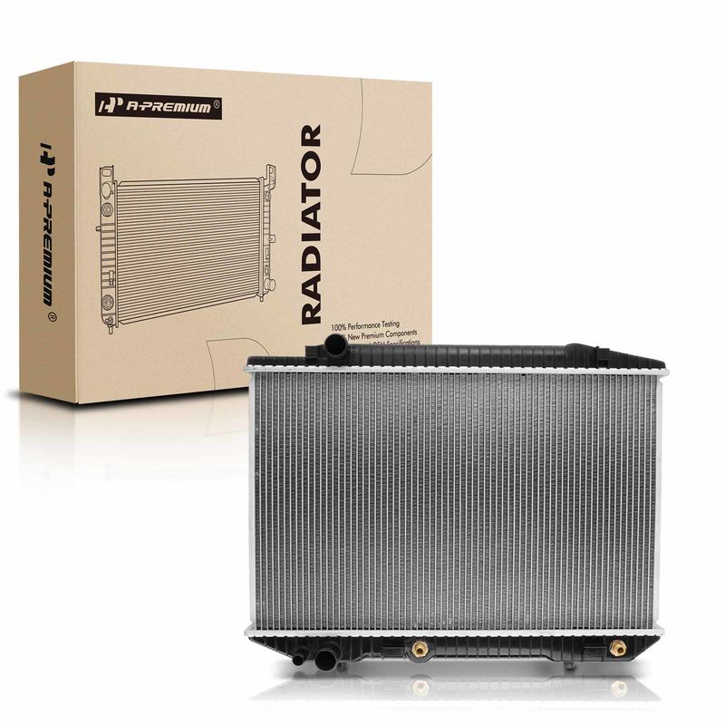 Radiator with Trans Oil Cooler for Mercedes-Benz W126 420SEL 86-91 380SE 500SEC