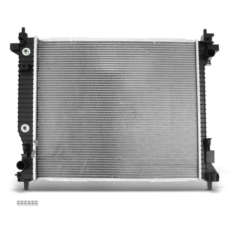Radiator with Oil Cooler for Cadillac SRX 2010-2016 Saab 9-4X Automatic Trans.