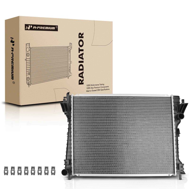 Radiator for Ford Mustang 2011-2014 V6 3.7L V8 5.0L Manual Transmission