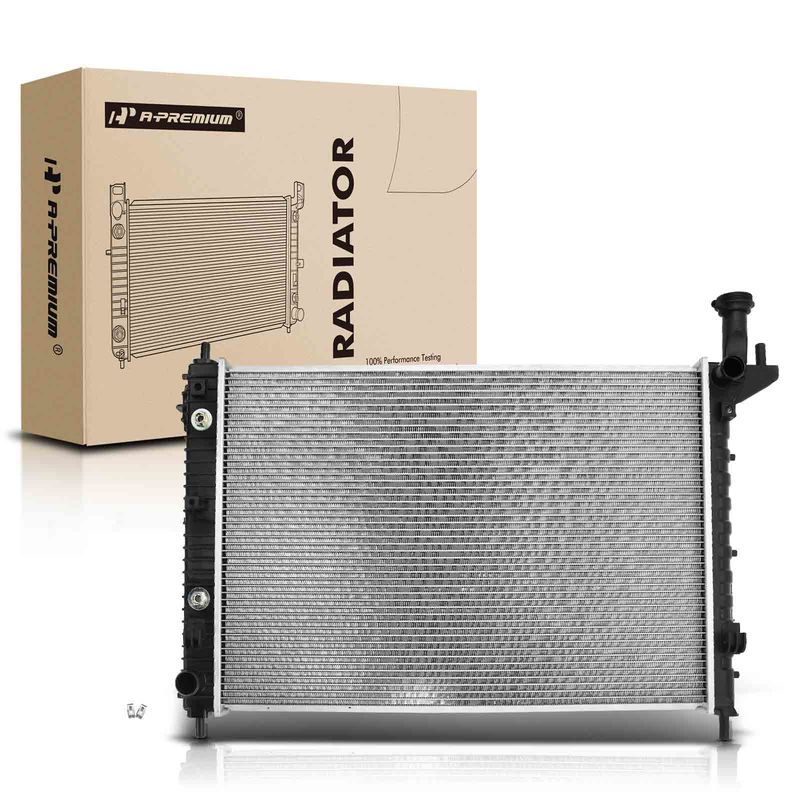 Radiator with Trans Oil Cooler for Chevy Traverse 2009-2017 GMC Buick V6 3.6L Auto Trans
