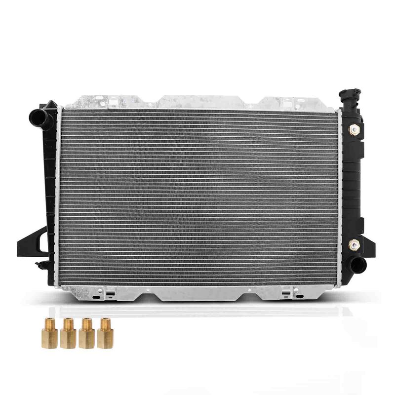 Radiator with Trans Oil Cooler for Ford F-150 1985-1997 F-250 F-350 L6 4.9L Auto
