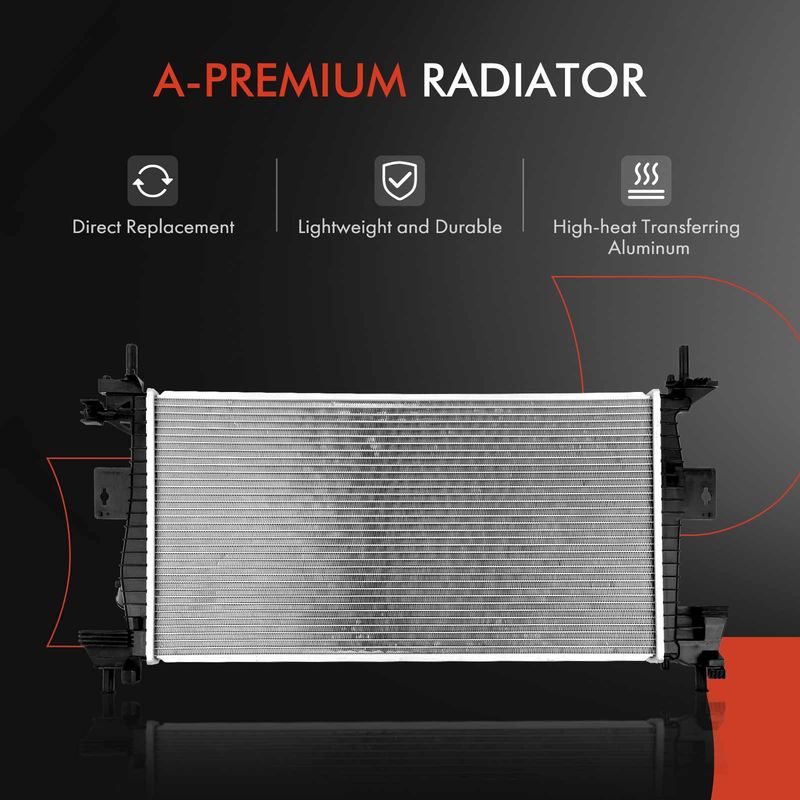 Radiator for Ford Focus 2012 2013 2014-2018 L4 2.0L ELECTRIC Manual Trans.