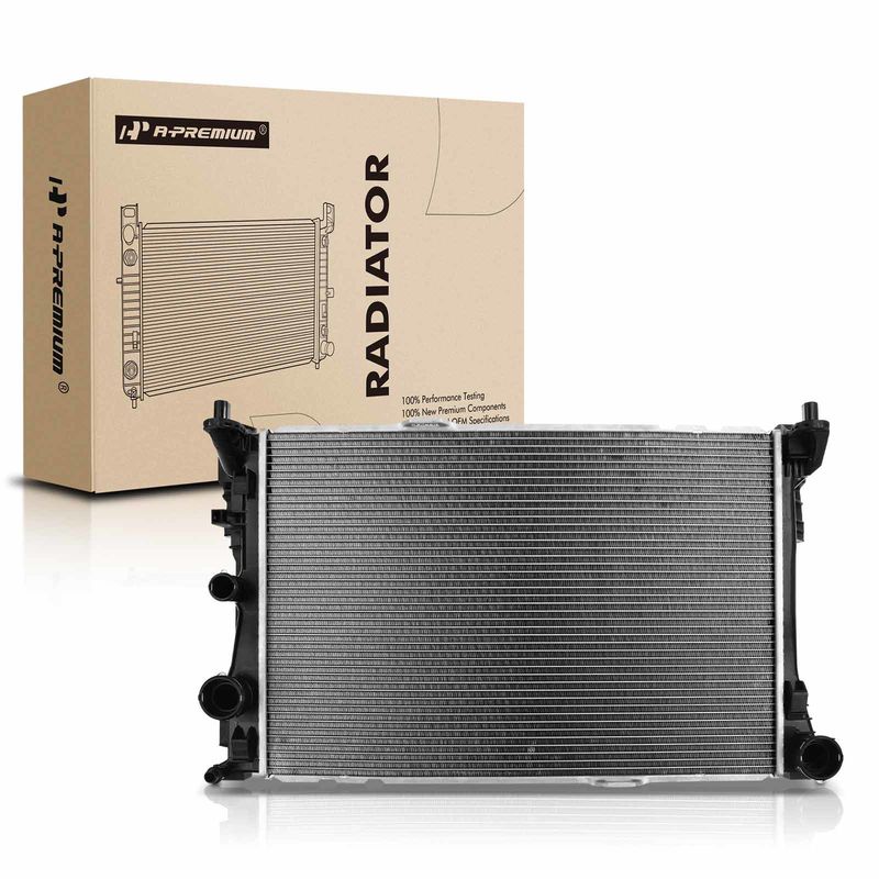 Radiator for Mercedes-Benz C250 2012-2015 L4 1.8L SLK350 V6 3.5L Manual Trans.
