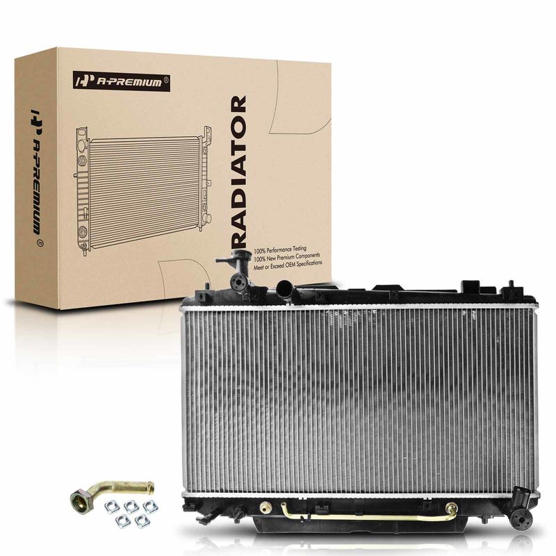 Radiator with Trans Oil Cooler for Toyota RAV4 2001-2005 L4 2.0L 2.4L Automatic
