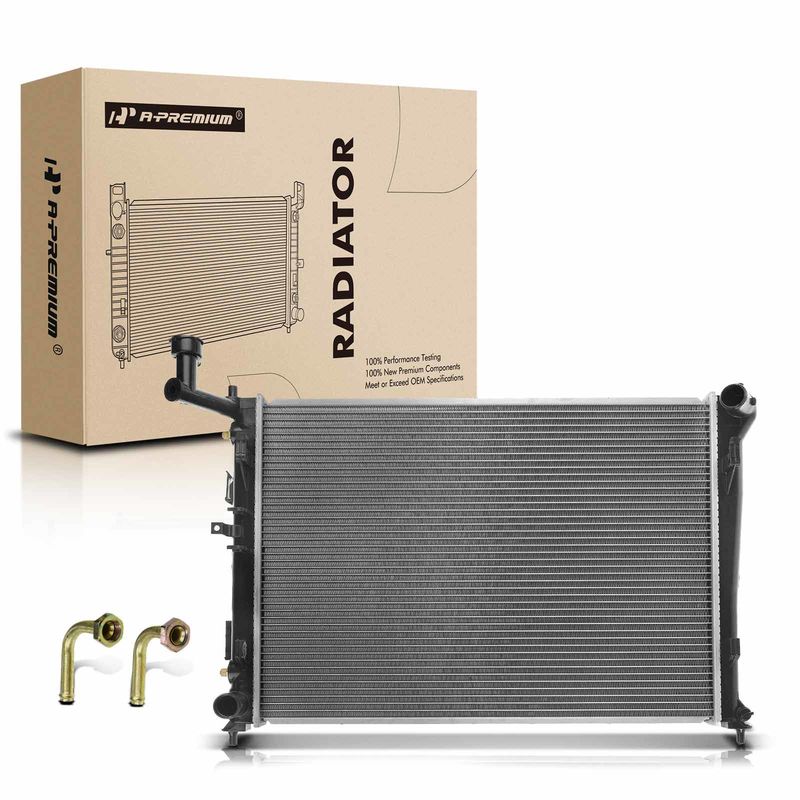 Radiator with Trans Oil Cooler for Hyundai Elantra 2007-2012 L4 2.0L Auto Trans.