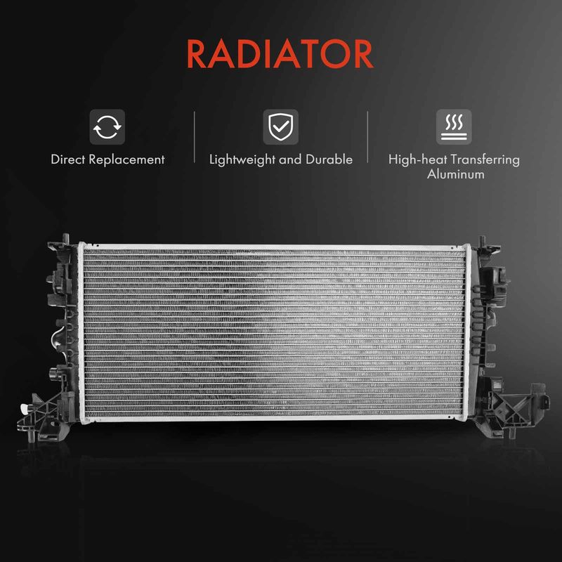 Radiator for Chevrolet Cruze 2016 2017 2018 2019 1.4L 1.6L Manual Transmission