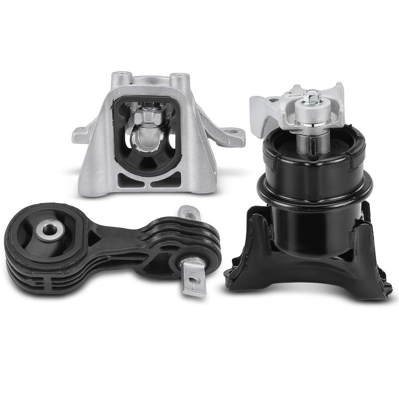 3x Engine Motor & Transmission Mount for Honda Civic 2006-2011 1.3L Auto Trans