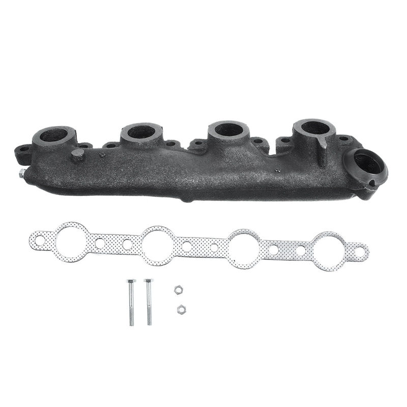 2x Left & Right Exhaust Manifold with Gasket for Ford F-250 94-96 F59 V8 7.3L