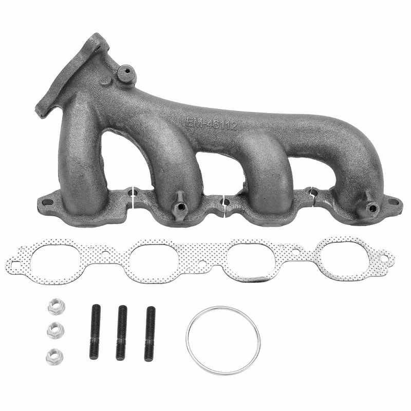 Left Exhaust Manifold with Gasket Kit for Chevrolet Silverado 1500 GMC 5.3L 6.2L
